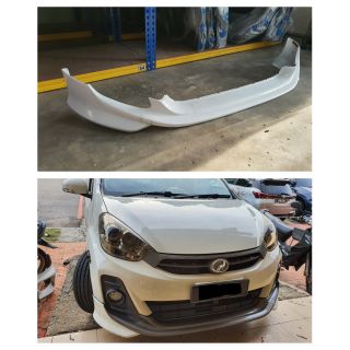 Perodua Myvi Lagi Best New Myvi 1 5 Se 2011 2014 Front Skirt Lip With Lamp Cover Extreme Oem Polyurethane Pu Skir Shopee Malaysia