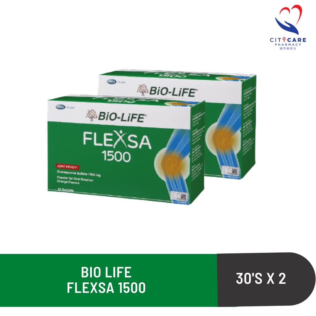 Bio-Life FLEXSA 1500mg Powder Shacets (30's x 2) | Shopee Malaysia