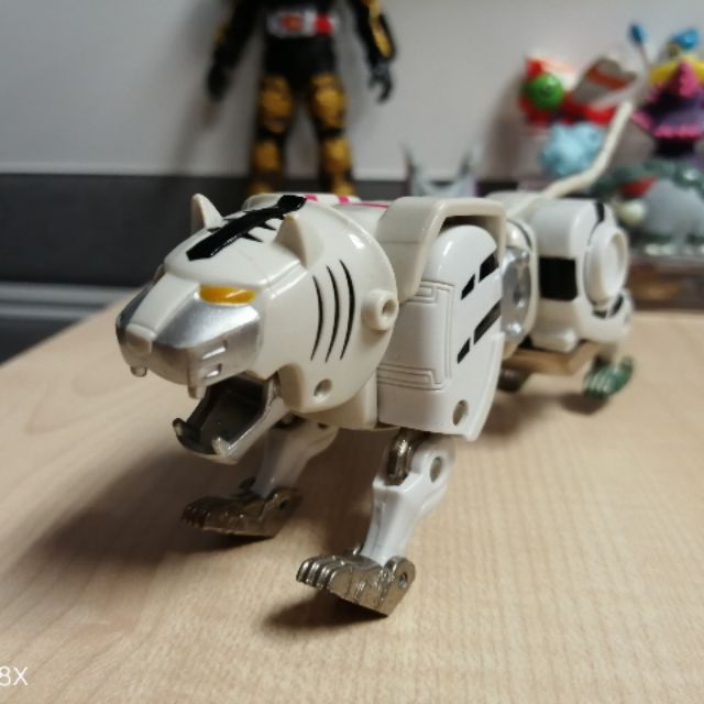 Power Rangers wild force white zord tiger dx | Shopee Malaysia