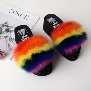 rainbow furry slides