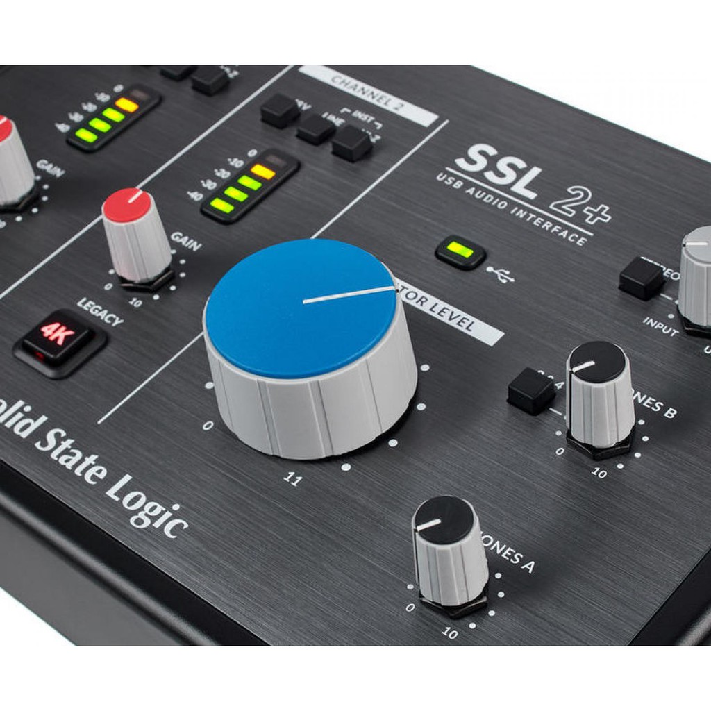 Solid State Logic SSL2+ USB Audio Interface with Legendary 4K Legacy