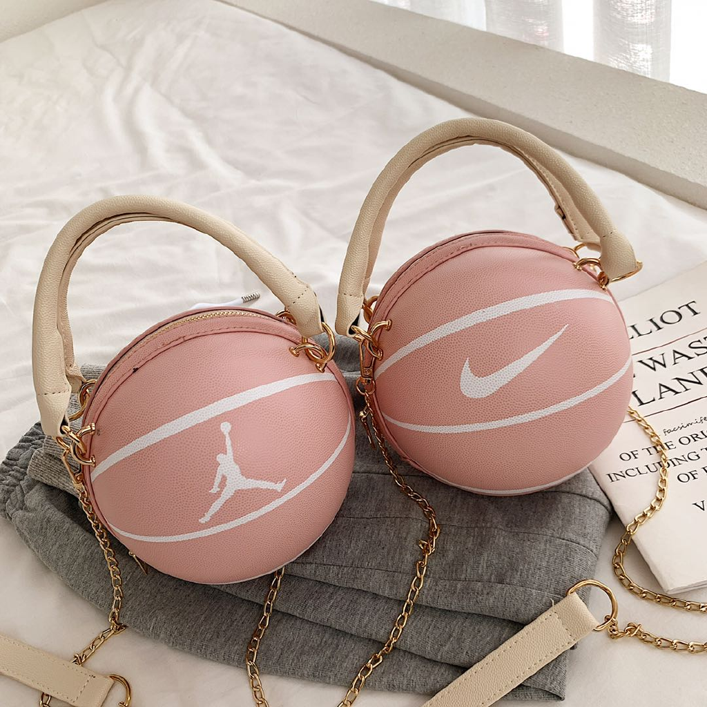 pink nike basketball bag