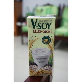 V-Soy Multi-Grain Soya Bean Milk 1 Liter | Shopee Malaysia