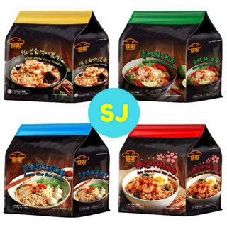Red Chef Sakura Prawn / White Curry / Tom Yum / Sesame Noodles (4 x 105g) (1pack)