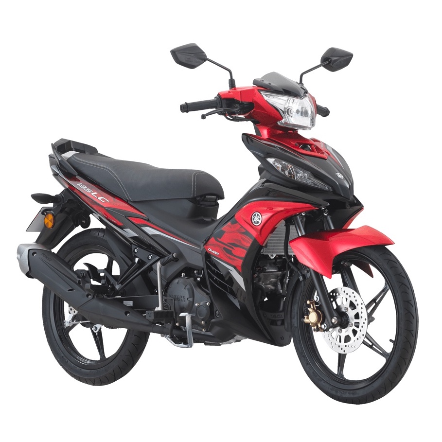 [ FREE STICKER V7 Warna Design ] Yamaha LC135 V7 Cutting Coverset Body