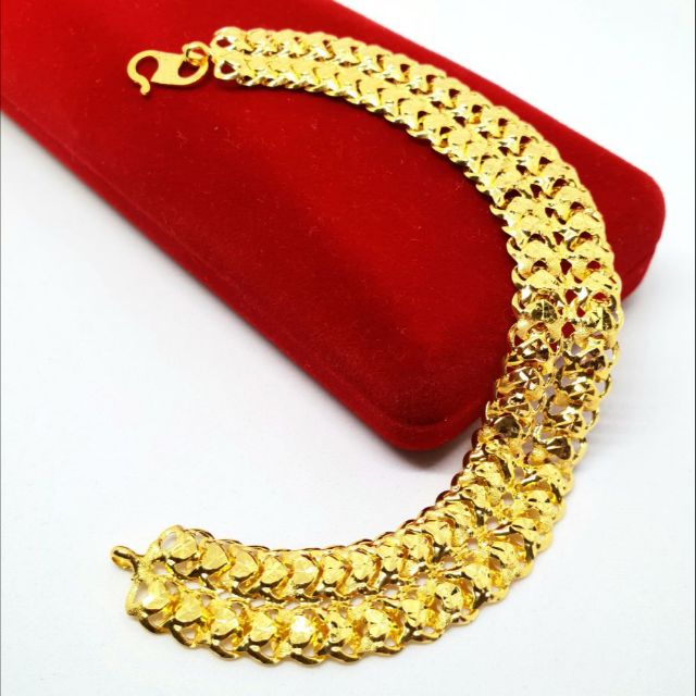  Gelang  double vitara  emas 916 tulen Shopee Malaysia