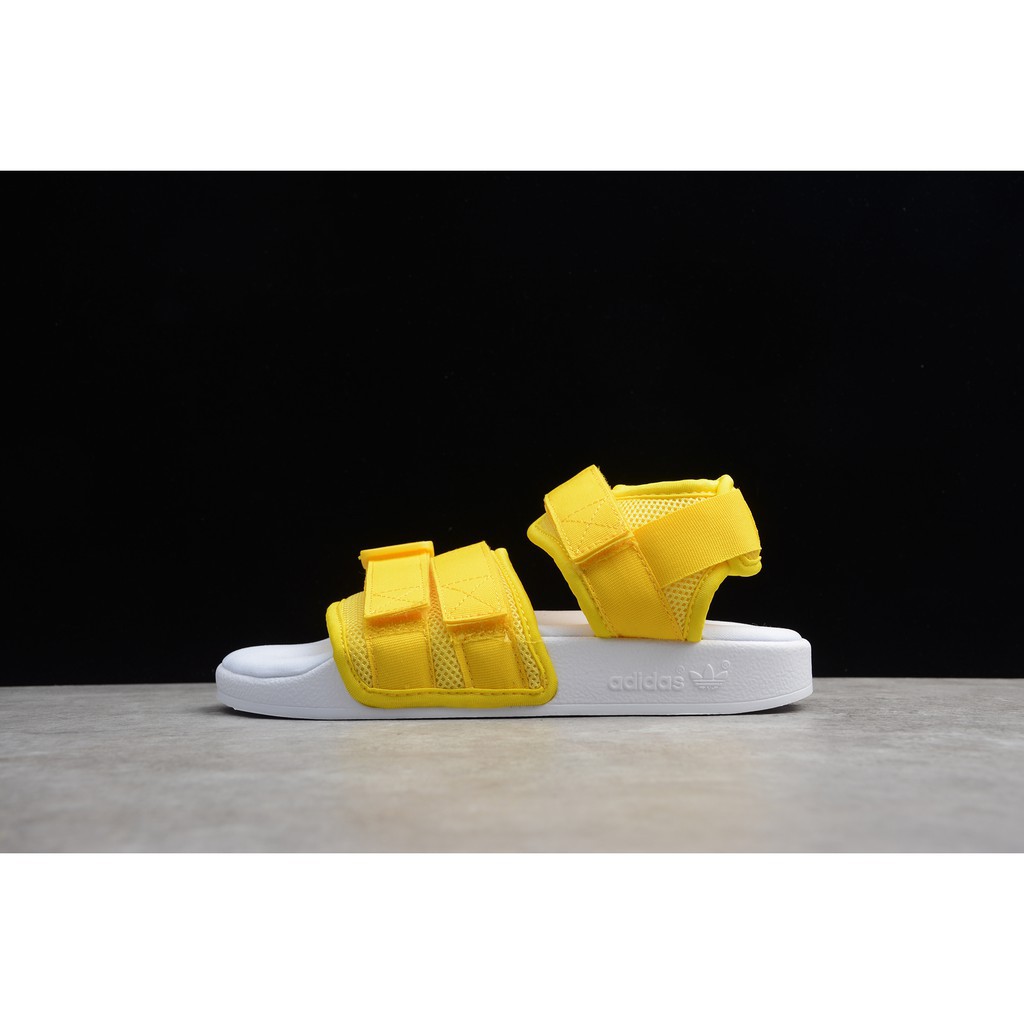 adidas adilette yellow