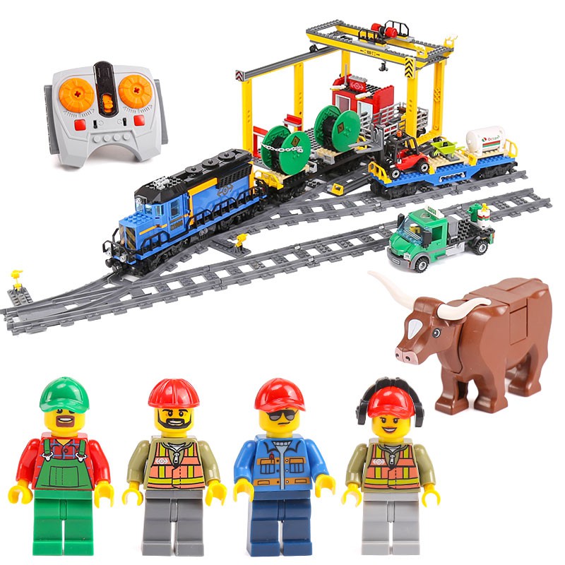 lepin cargo train