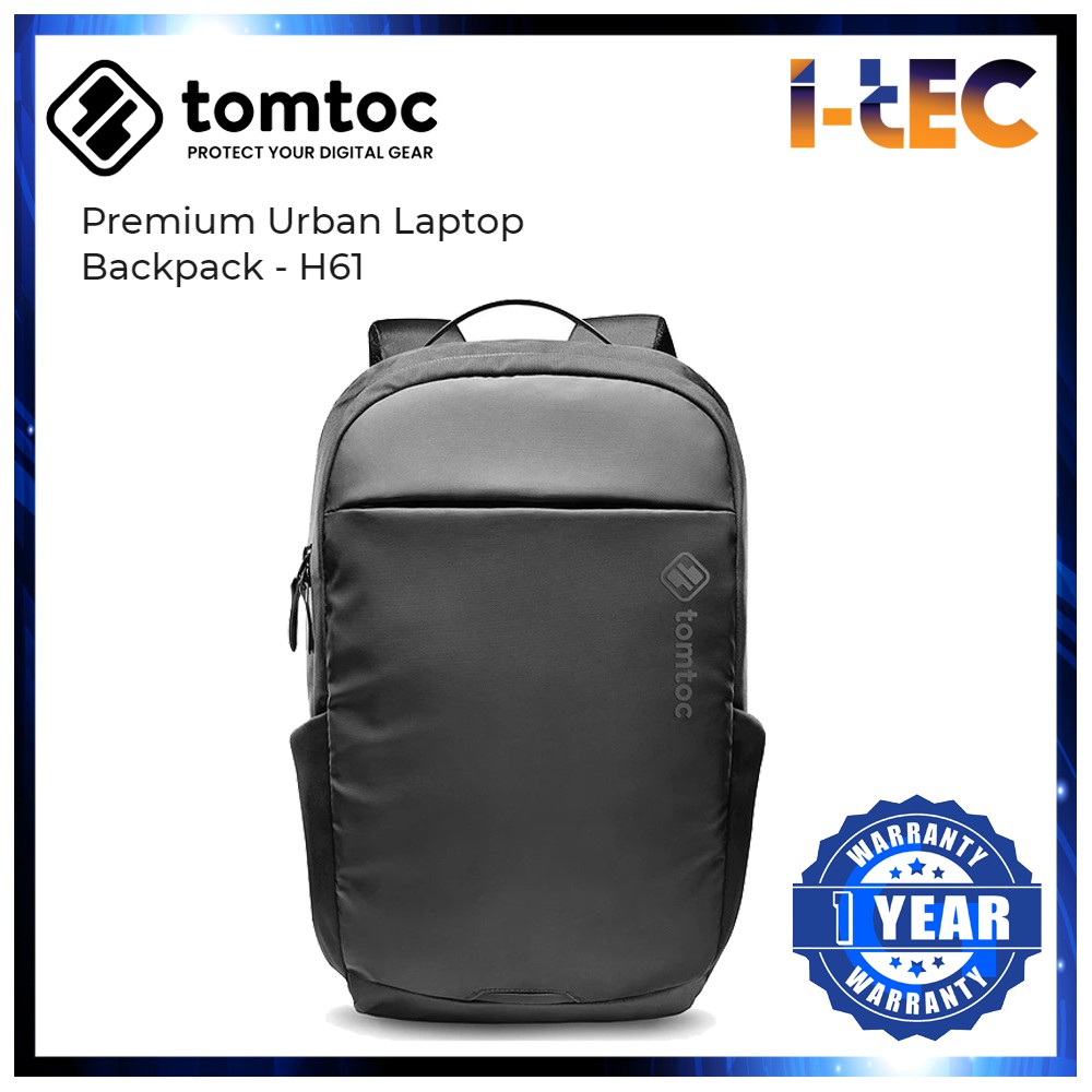 Tomtoc Premium Urban Laptop Backpack - H61-E01D | Shopee Malaysia