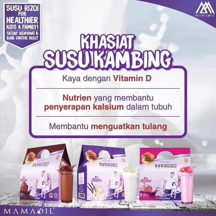 Susu Rizqi Ibu Mengandung Susu Rizqi Mamadil Original Produk Untuk Ibu Hamil Shopee Malaysia