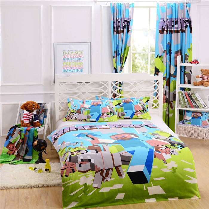 Steve Games Minecraft Bedding Sets My Word Steve 3d Pillowcase