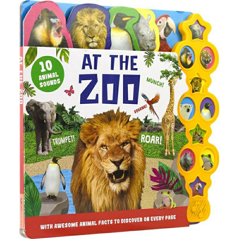 Igloobooks 10 animal sounds at the zoo!Roar! Sound book for kids | Shopee  Malaysia