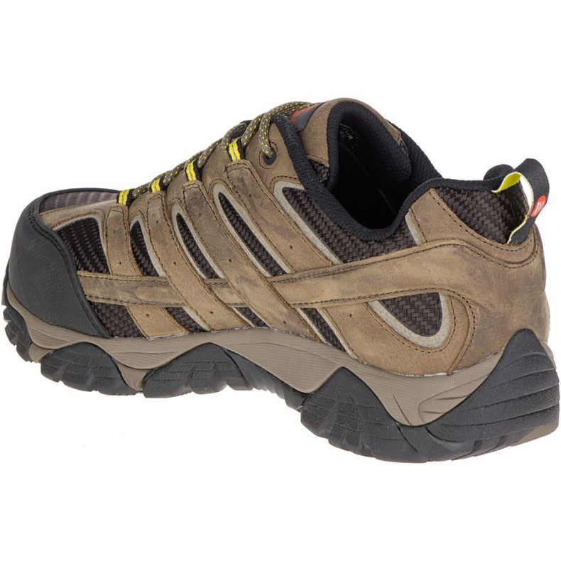 merrell moab 2 vent waterproof comp toe work shoe