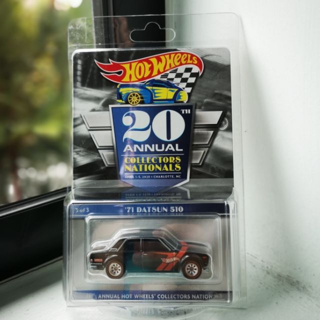 baby.l / Hot Wheels Datsun 510 Bluebird (20th Annual Collectors Nationals  Convention) | Shopee Malaysia