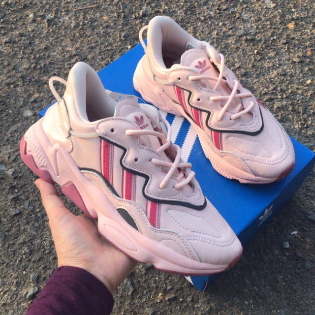 pink ozweego size 5