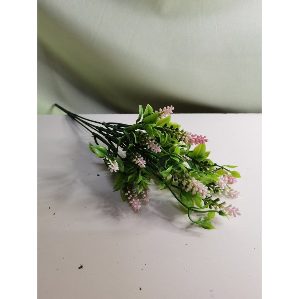 Bunga Plastic Salvia Bush