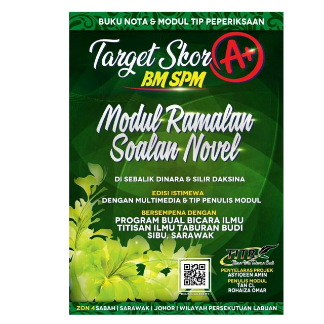 MODUL RAMALAN NOVEL ZON 4 (SABAH, SARAWAK, JOHOR, WP 