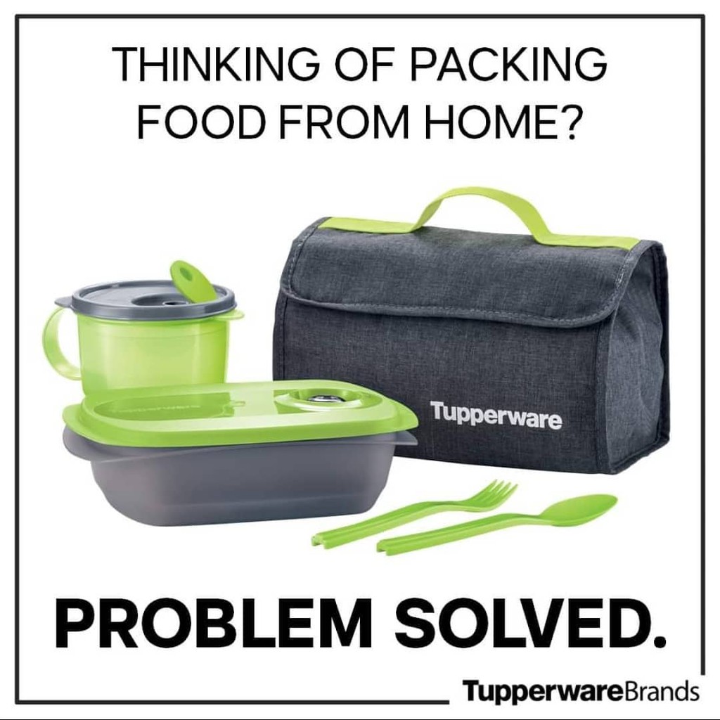 Tupperware MySmart Lunch Set