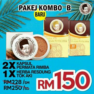 SET KAPSUL & HERBA RESDUNG TOK AKI  Shopee Malaysia