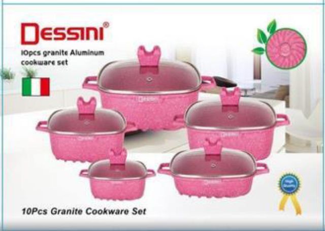 pink cookware set