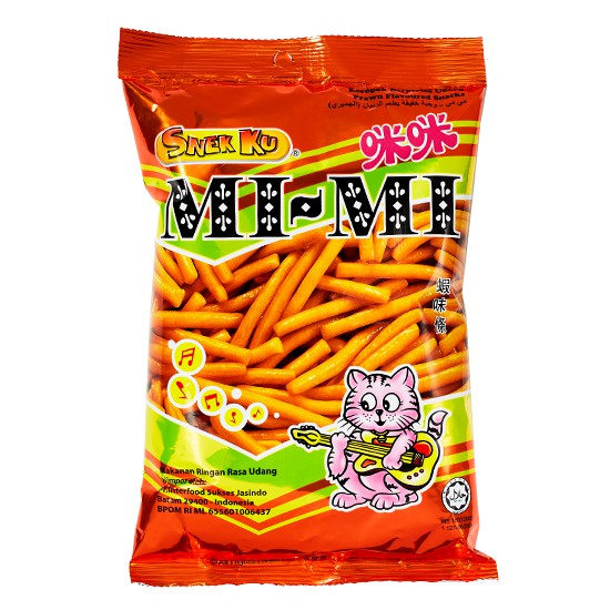 Malaysian Childhood Snack 马来西亚儿童零食 Snek Ku Mi Mi 30g x 30 pcks | 25g x 8pcks