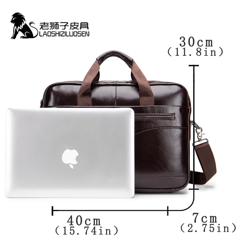 waterproof leather messenger bag