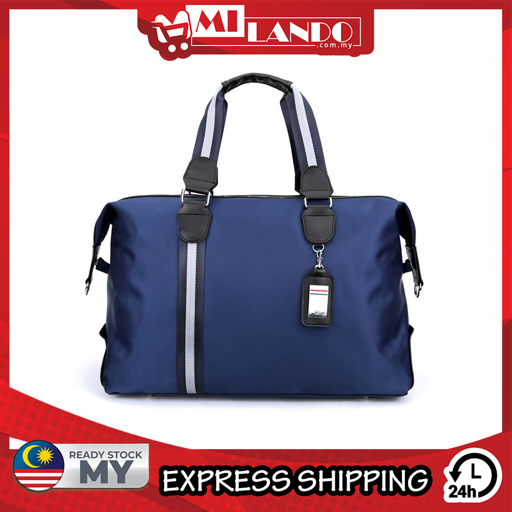 MILANDO Travel Weekend Bag Duffel Duffle Sport Gym Business Cabin Bag Hand Carry Bag (Type 9)