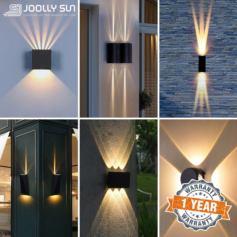 Wall Light Modern Lampu Dinding Outdoor Lighting IP65 Waterproof Led