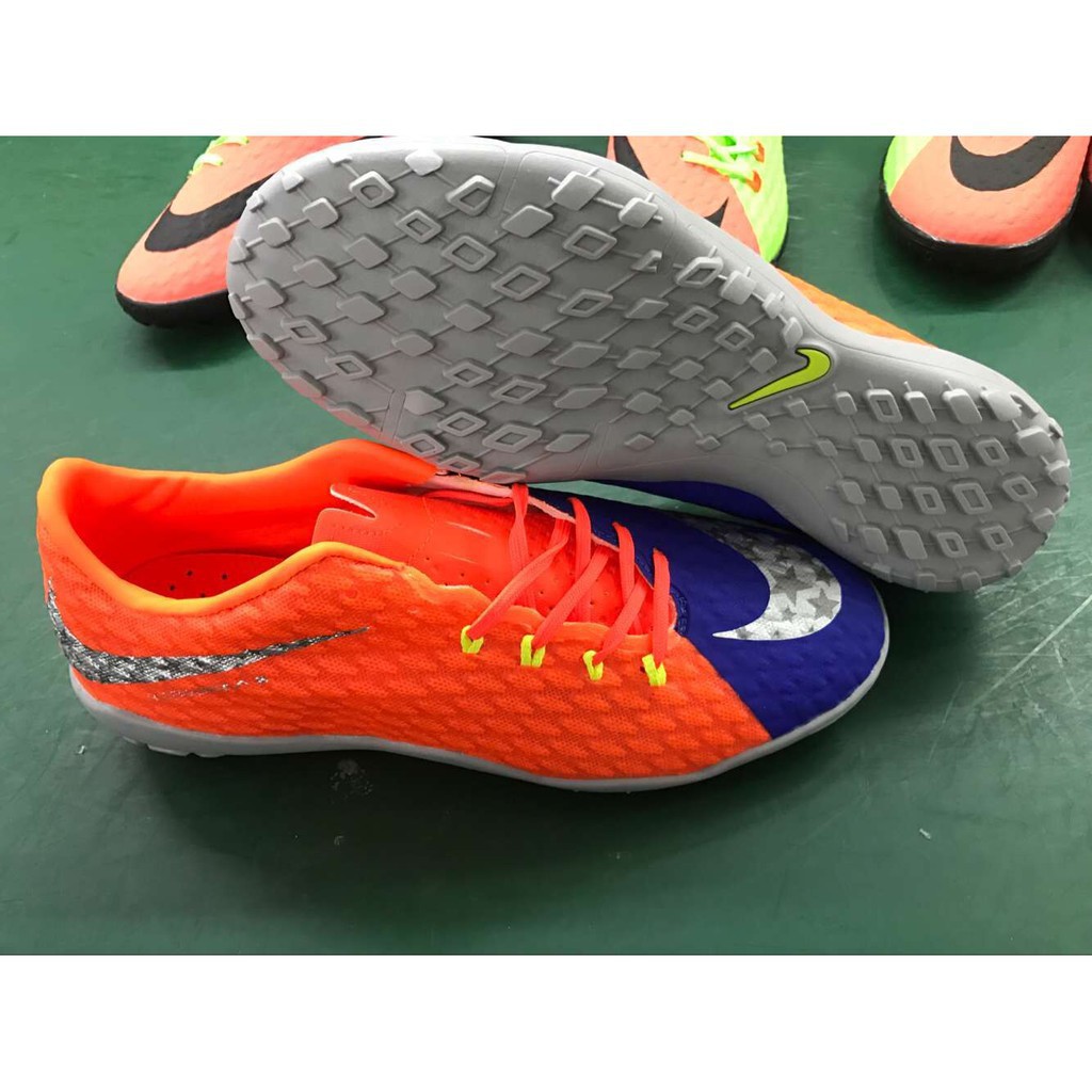 nike hypervenom orange and blue