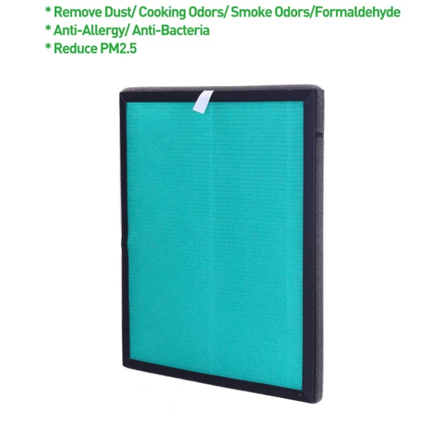 Air Purifier Hepa Filter With Honeycomb activated carbon & Negative Ion Anti Bacteria 3 Layer 过滤网 26cm 29cm 32cm 33cm