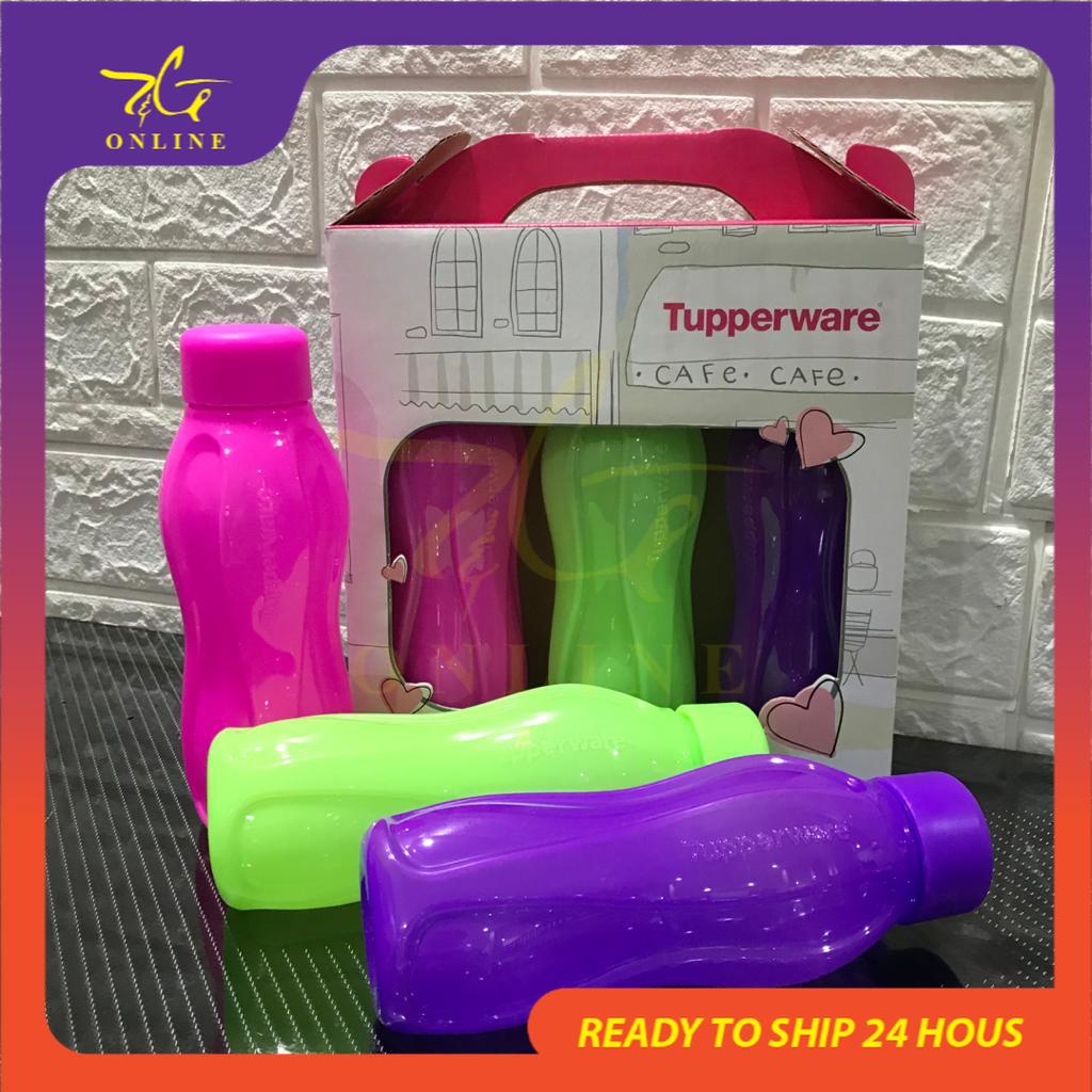 Tupperware 310ml Mini Eco Bottle Neon Pink Green Purple Color Warna ...
