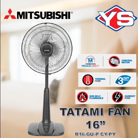 Mitsubishi Tatami 16 Fan R16 Gu P Classy Grey Shopee Malaysia