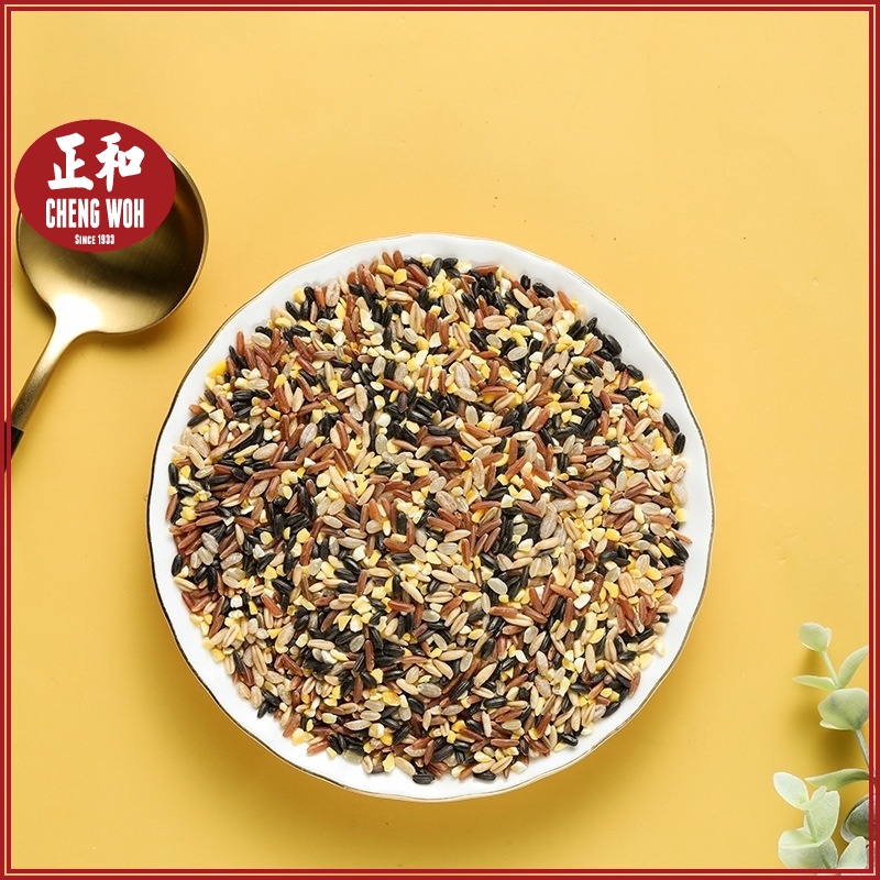 七色糙米 1kg Seven Colour Combination Rice 1kg 黑米红米糙米燕麦米荞麦米玉米碴高粱米 Black Rice Red Rice Brown Rice Oat Wheat Corn Grit Sorghum