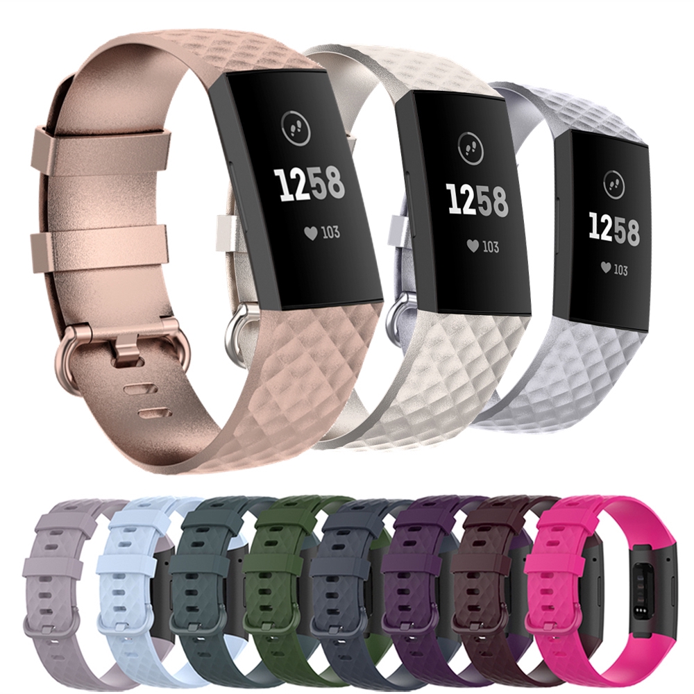 Wrist Band For Fitbit Charge 3 Strap Accessories Wristband For Fitbit