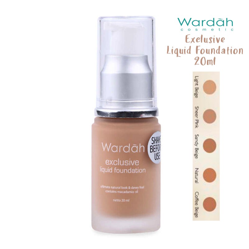 sheer pink wardah foundation