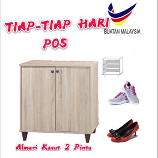 2 Door Shoes Cabinet  Almari Kasut  2 Pintu Shopee Malaysia