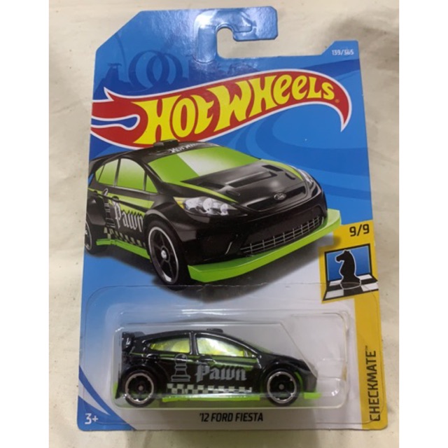 hot wheels 12 ford fiesta