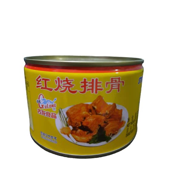 Ready Stock 现货 256g Gulong Stewed Pork Chops 古龙红烧排骨