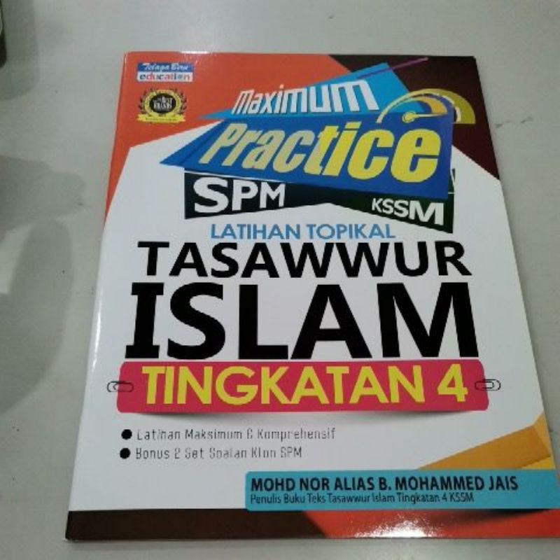 PDS MAXIMUM PRACTICE TASAWWUR ISLAM TINGKATAN 4 | Shopee Malaysia