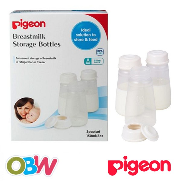 pigeon breast milk storage bottle