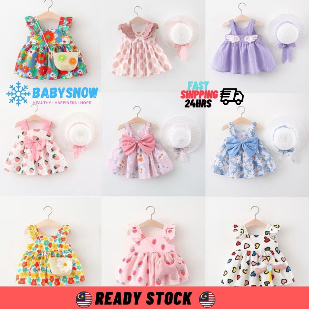 0-4Years 2Pcs Princess Dress Baby Girl Cheap Dress Set 3D Sleeveless Dress Korean Girls Clothes