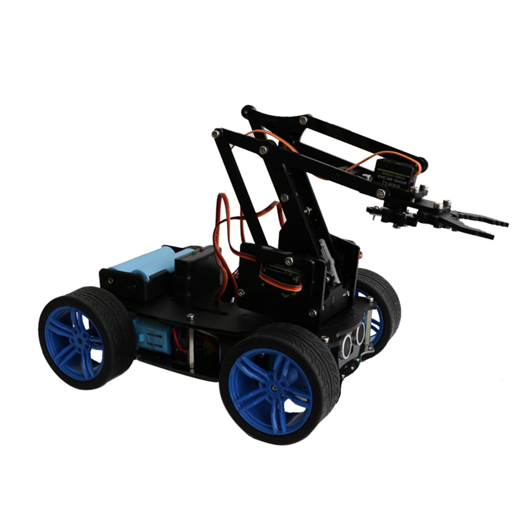 rc car with robotic arm