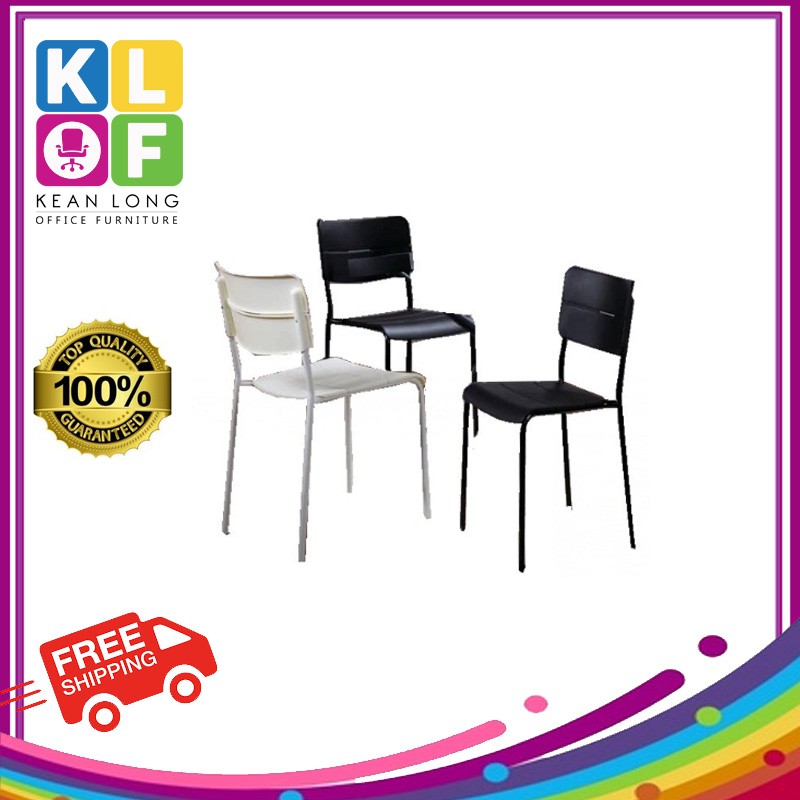 KLOF Kerusi kafe / Plastic chair / Kerusi plastik/ Kerusi Taman/ Cafe