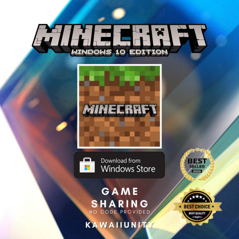 Minecraft Windows 10 Edition Original Shopee Malaysia