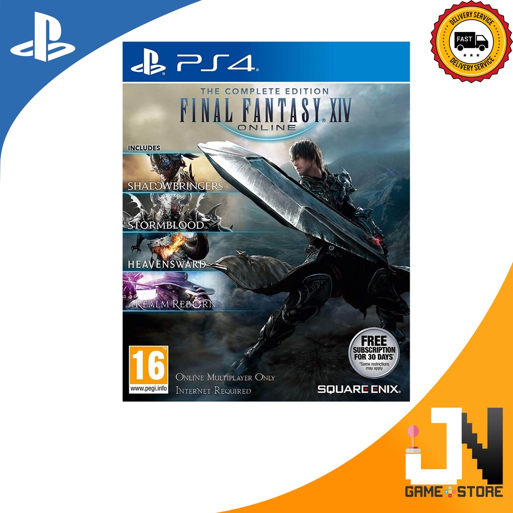 PS4 Final Fantasy XIV Online The Complete Edition(R2)(English)(NEW ...