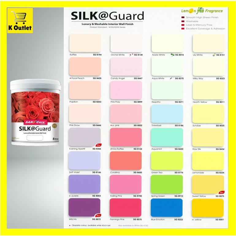 5 Litre SANCORA Silk Guard Luxury And Washable Interior 5 Litre SANCORA Silk Guard Luxury And Washable Interior
