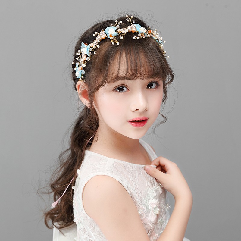 Children S Headwear Korean Girls Pink Hair Accessories Princess