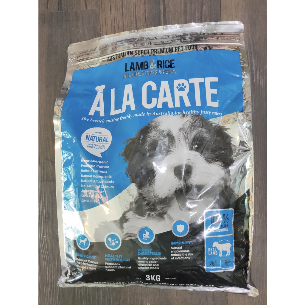Made in Australia Ala Carte Super Premium All Life Stages & Puppy Dog