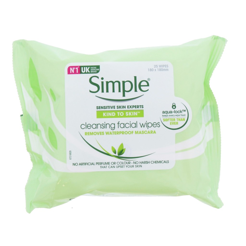 simple cleansing wipes