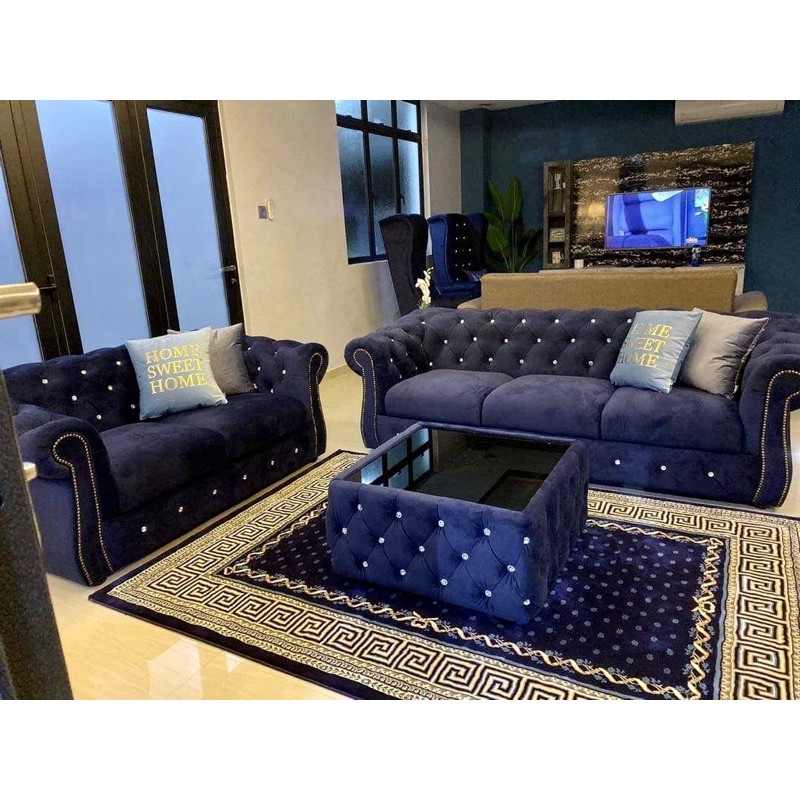 European Style Chesterfield Sofa / 1 Seater 2 Seater 3 seater coffee